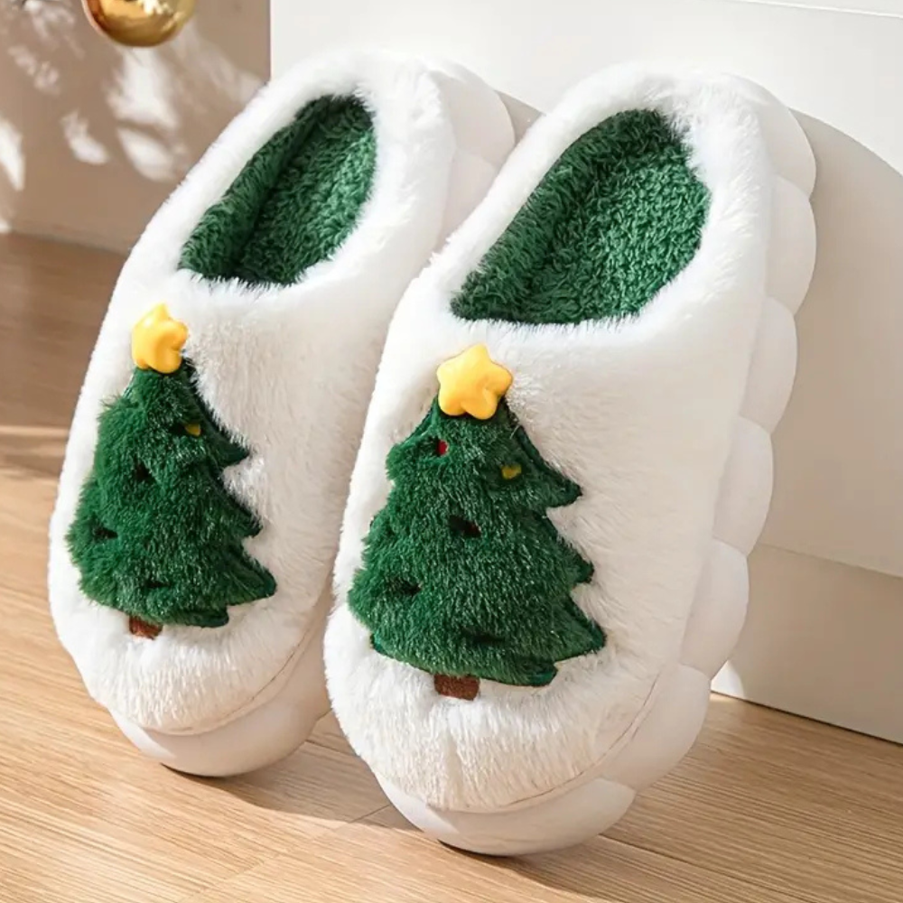 WW | Weiche Weihnachtshausschuhe Für Frauen