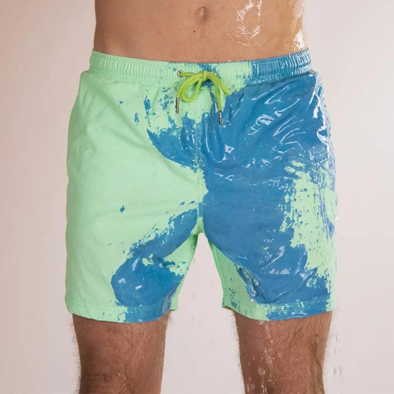 Benedict - Watercolor Beach Shorts für Männer