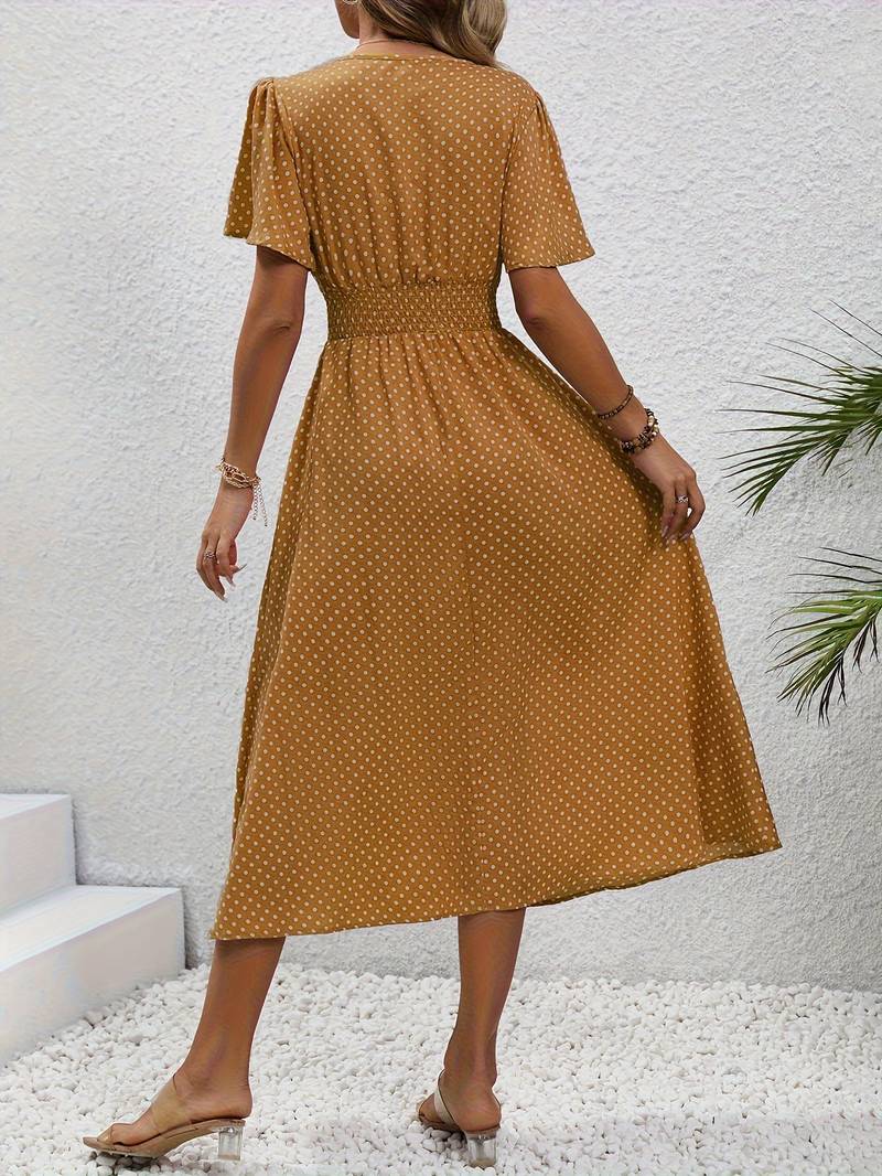 – ganz lässiges kurzarmkleid