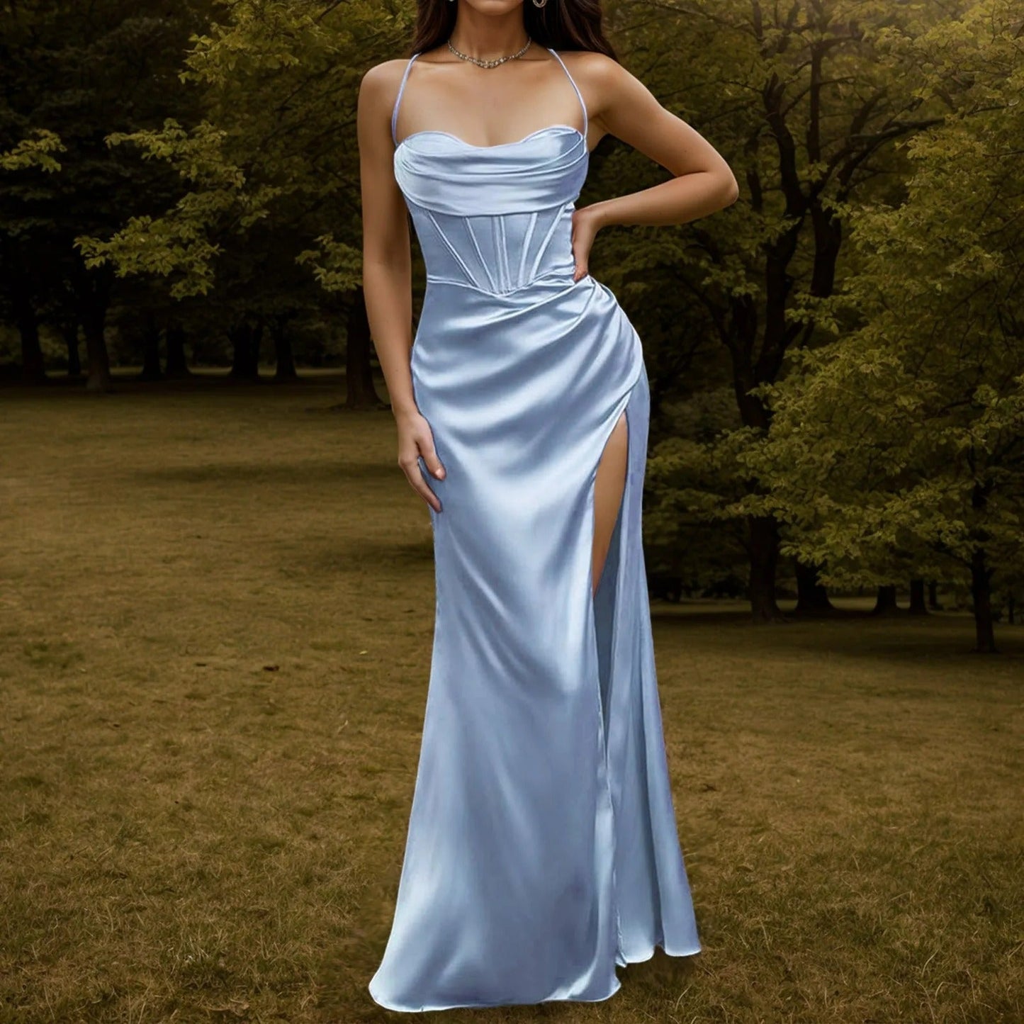 Merche Partykleid aus weichem Samt