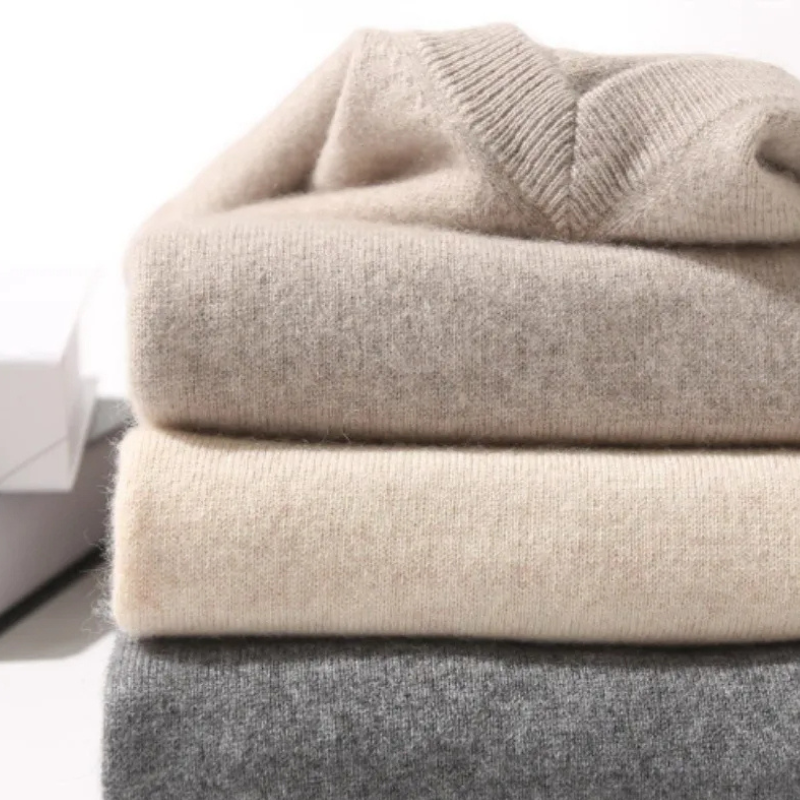 WW | Wollpullover Herren Eleganter Rundhals Pullover Für Alltag & Büro