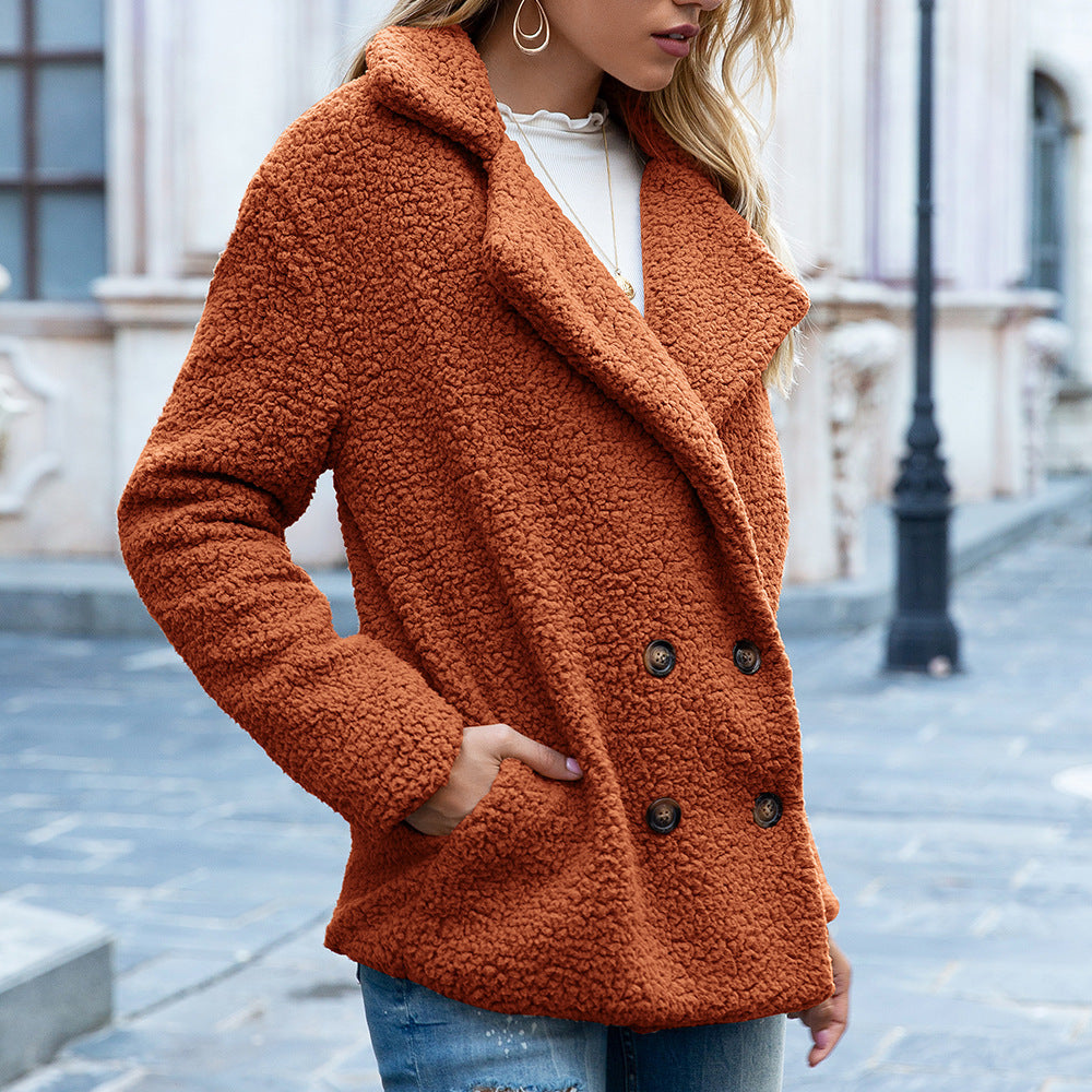 WW | Warme Und Flauschige Damenjacke