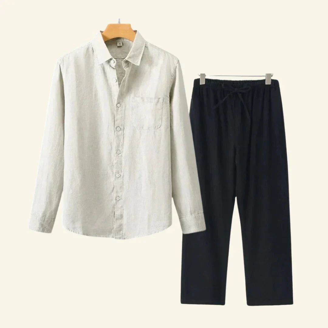 Merche Set aus langen Ärmeln und weiten Hosen ideal für den Alltag