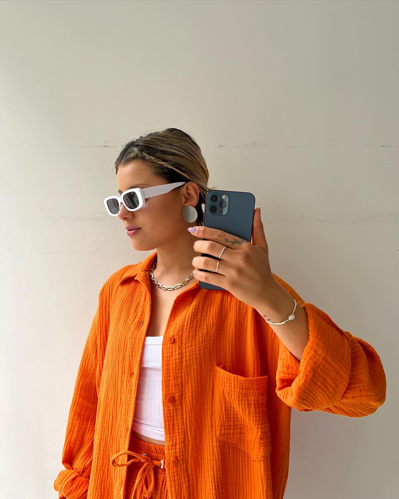 Merche einfarbiges Sommerset für einen vielseitigen Look
