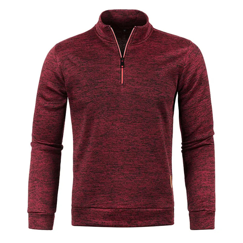 WW | Zeitloser Pullover Mit Reißverschluss Herren Weich & Komfortabel
