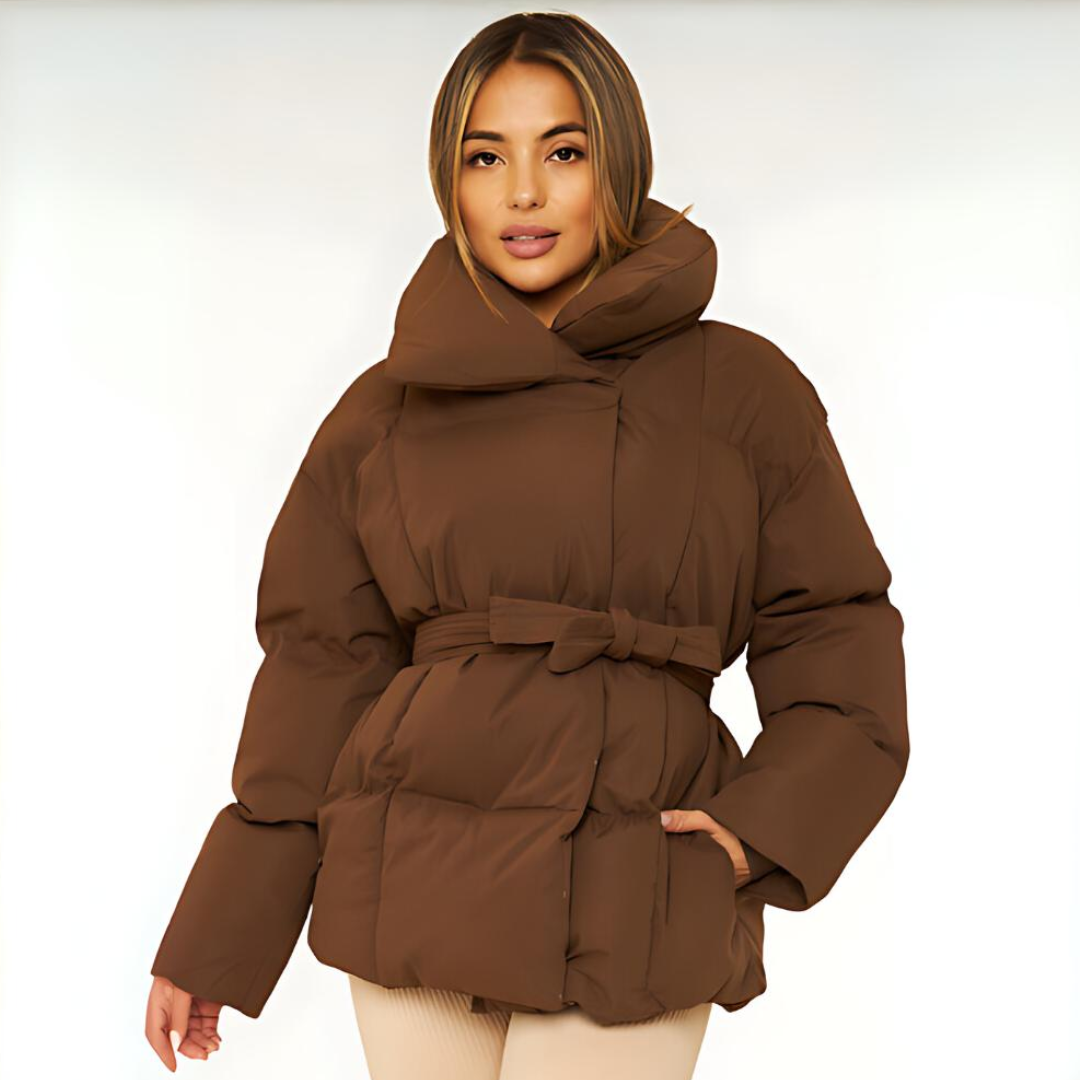 WW | Warmer Langärmelig Gürtel Mantel Mit Taschen