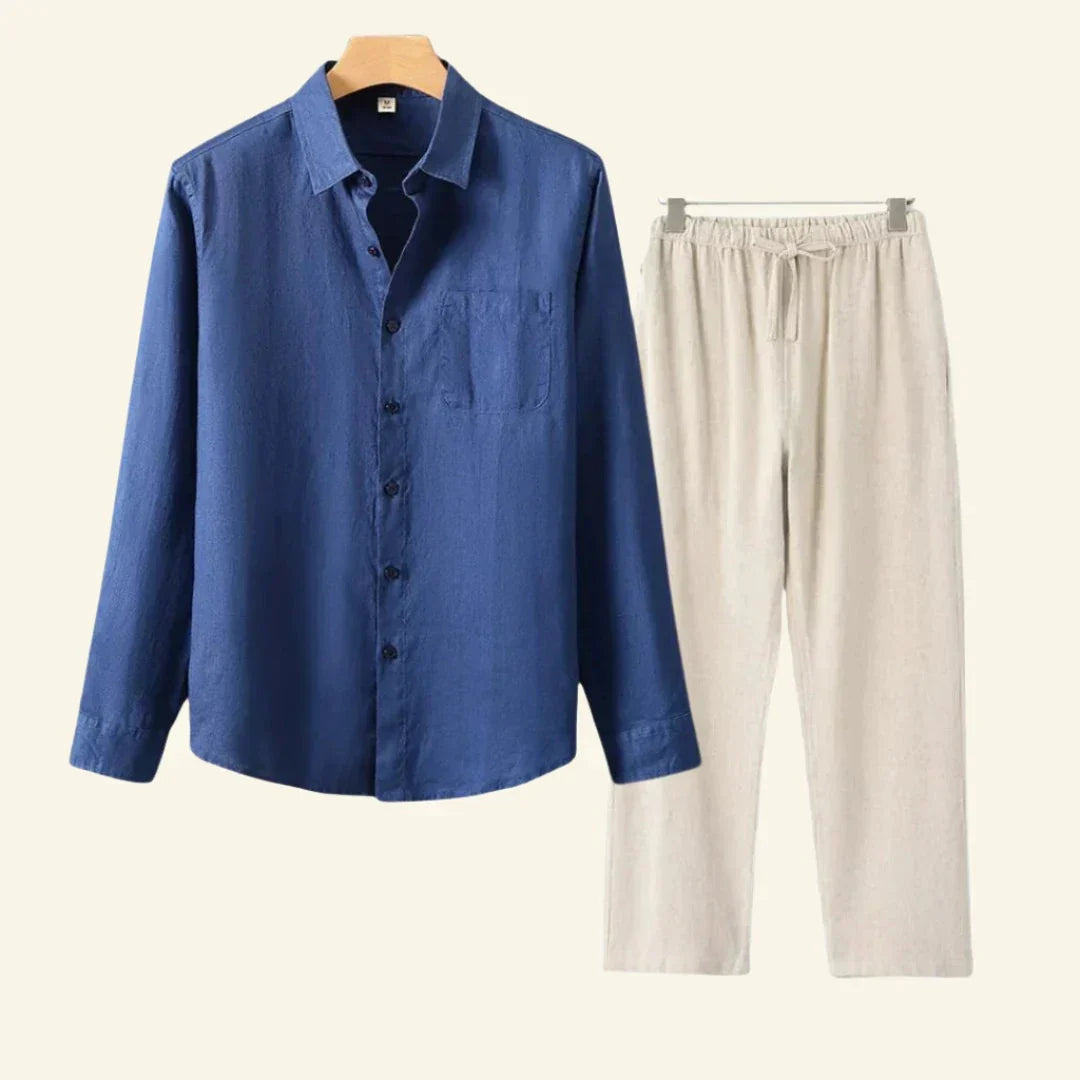 Merche Set aus langen Ärmeln und weiten Hosen ideal für den Alltag