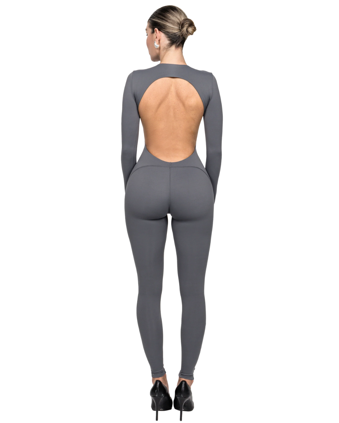 Merche einteiliger Jumpsuit mit ärmellosem und rückenfreiem Design