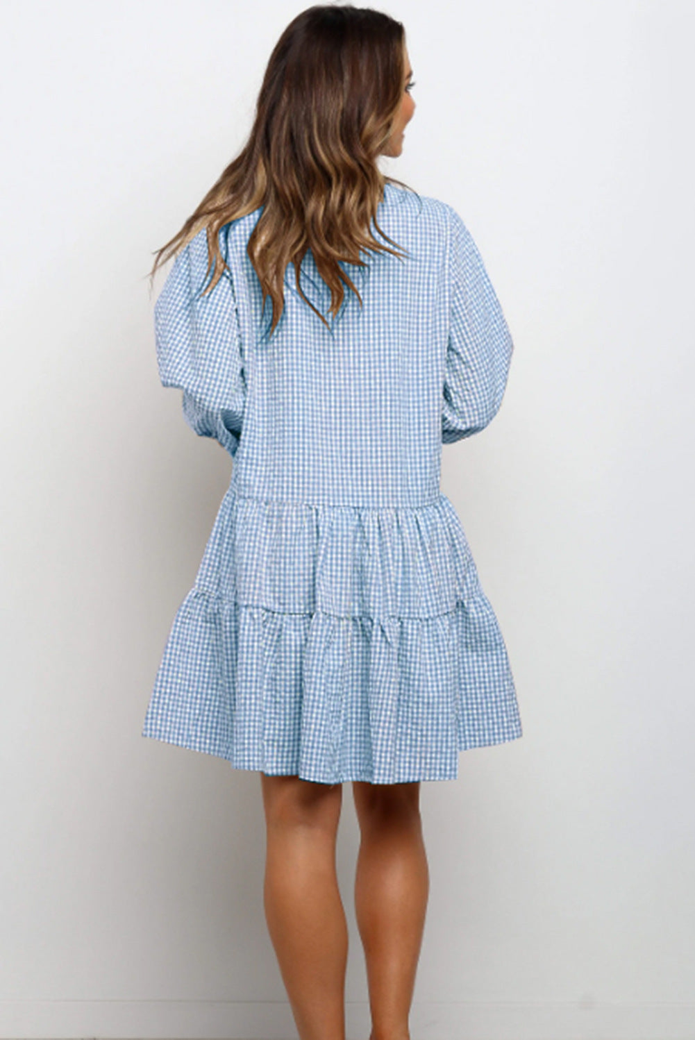 WW | Wunderschönes Blaues Kleid Für Den Frühling