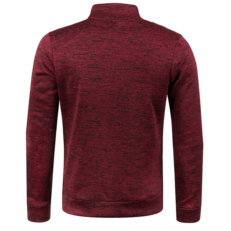 WW | Zeitloser Pullover Mit Reißverschluss Herren Weich & Komfortabel