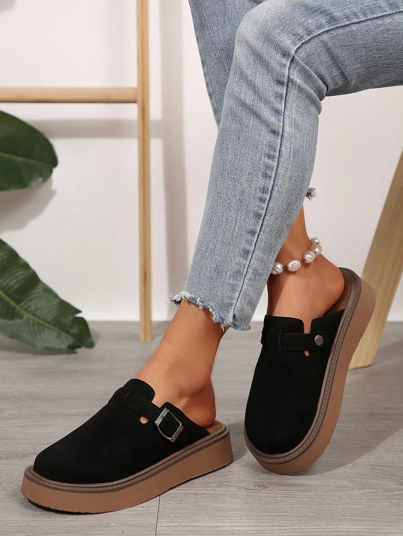 WW | Zehen Dicke Sohle Mode Slip on