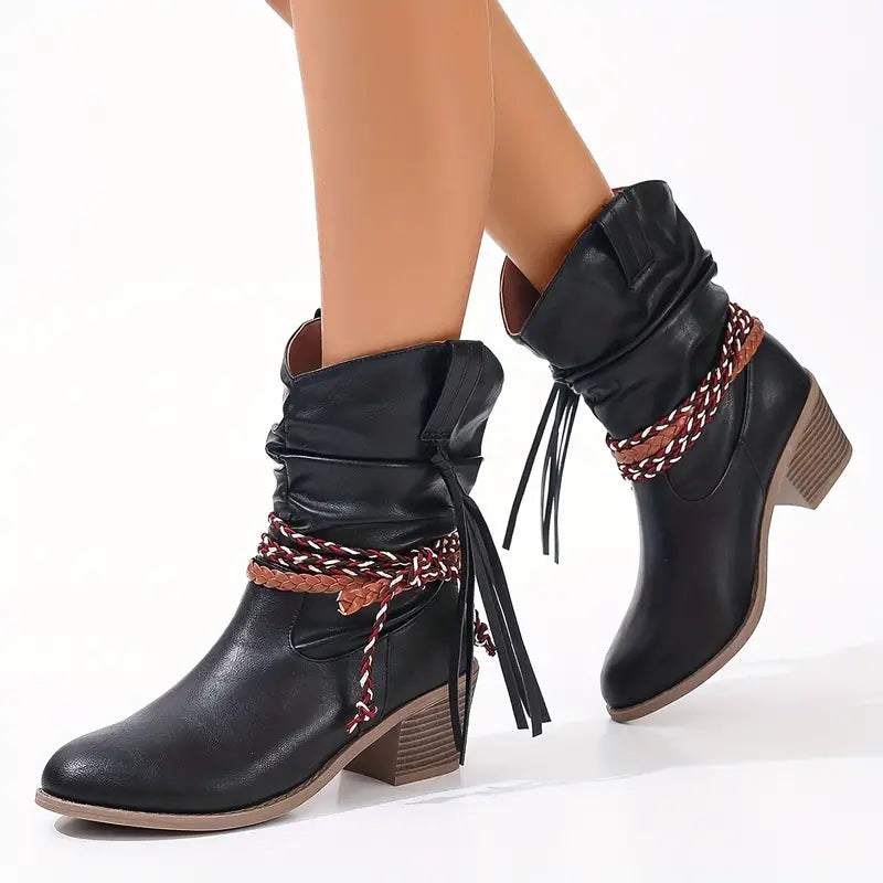 WW | Western Cowboy Stiefel Für Damen