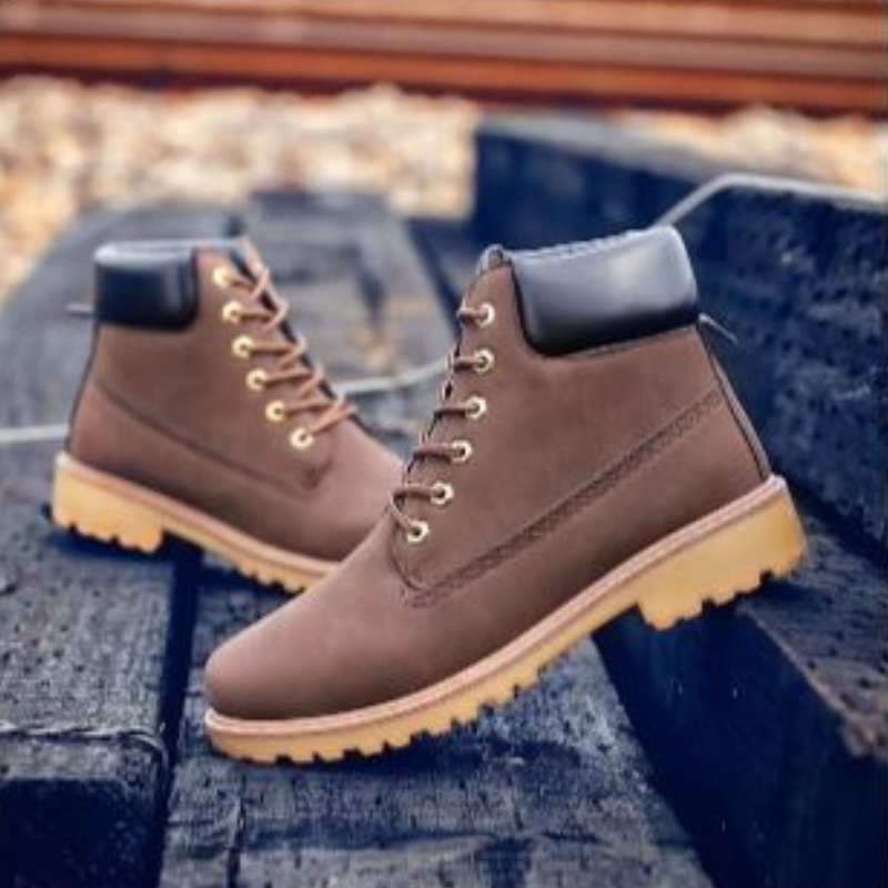 WW | Wasserdichte Herrenschuhe Stiefel Mit Robuster Profilsohle