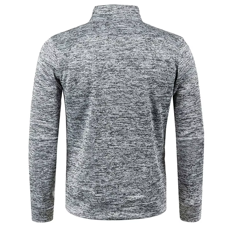 WW | Zeitloser Pullover Mit Reißverschluss Herren Weich & Komfortabel