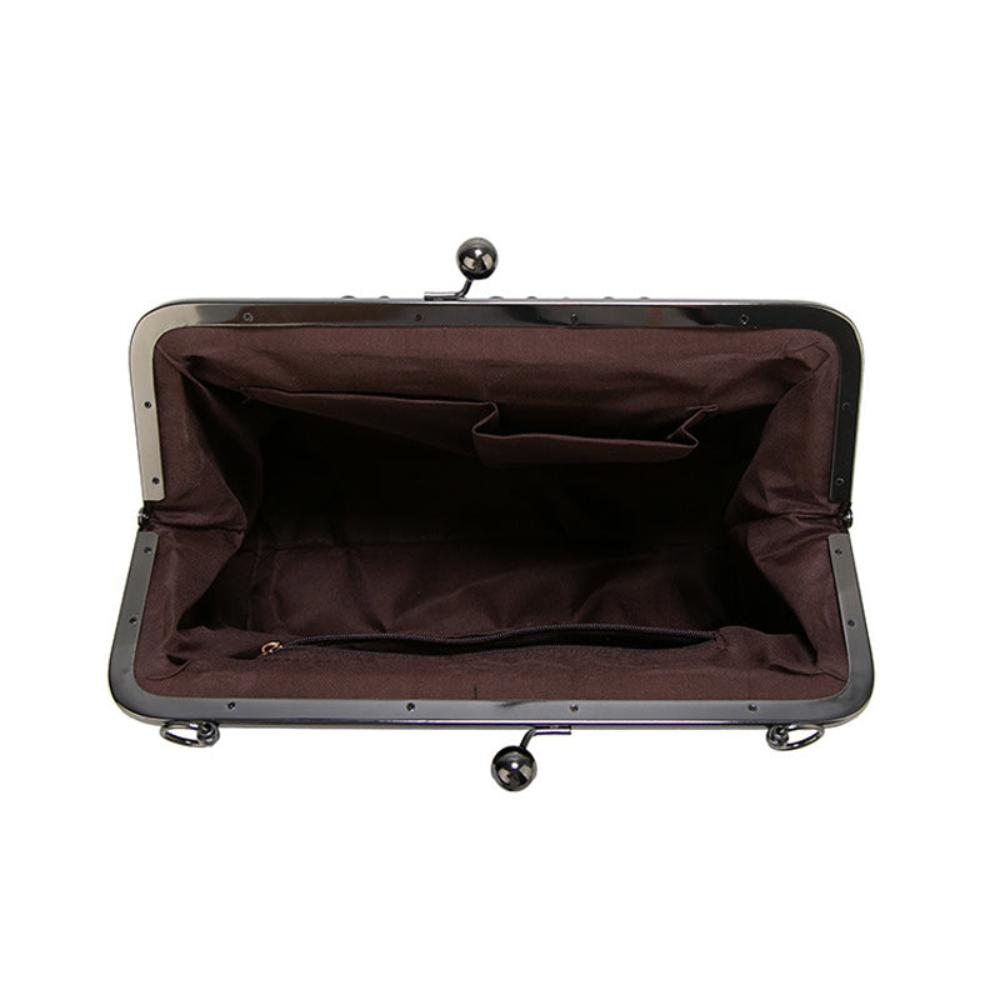 WW | Weinlese Handtasche Mit Klappverschluss