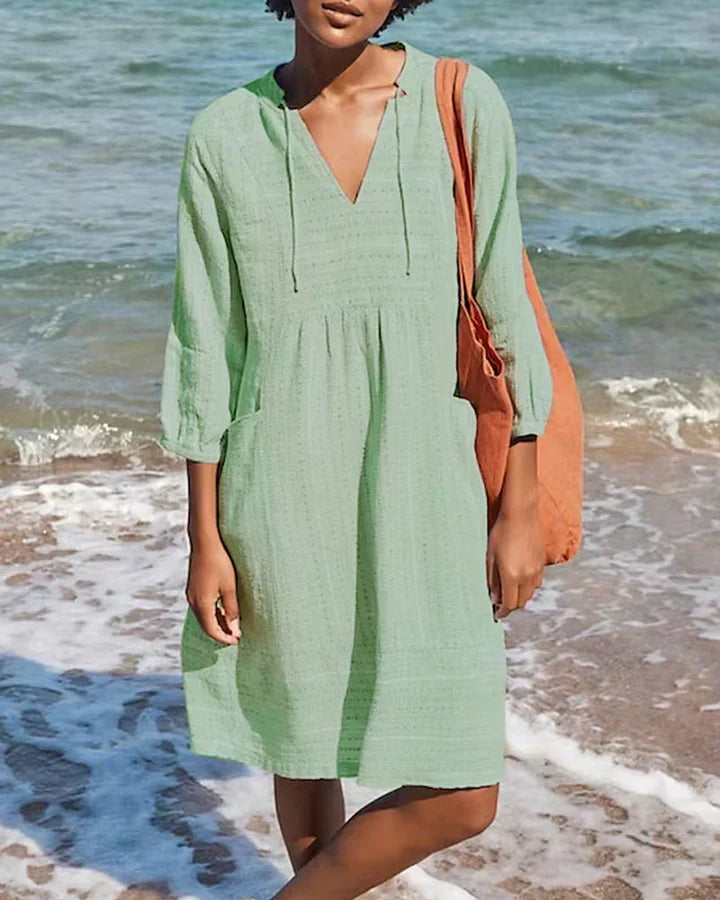 freizeitkleid im bohème-stil