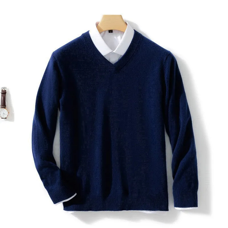 WW | Wollpullover Herren Eleganter Rundhals Pullover Für Alltag & Büro