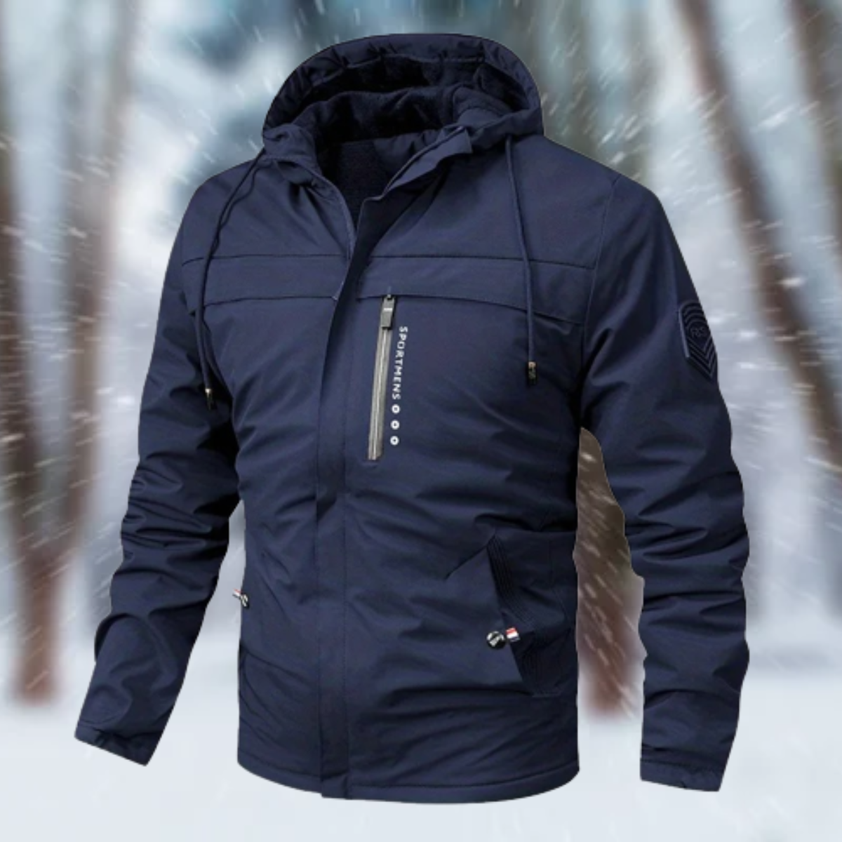 WW | Wasserdichte Parkajacke Für Männer