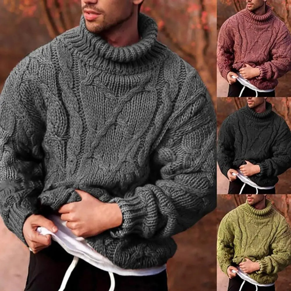 WW | Warmer Schmaler Pullover Für Männer