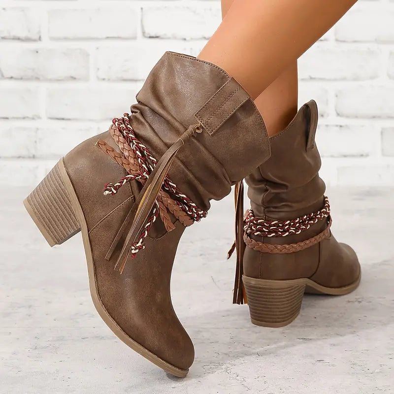 WW | Western Cowboy Stiefel Für Damen