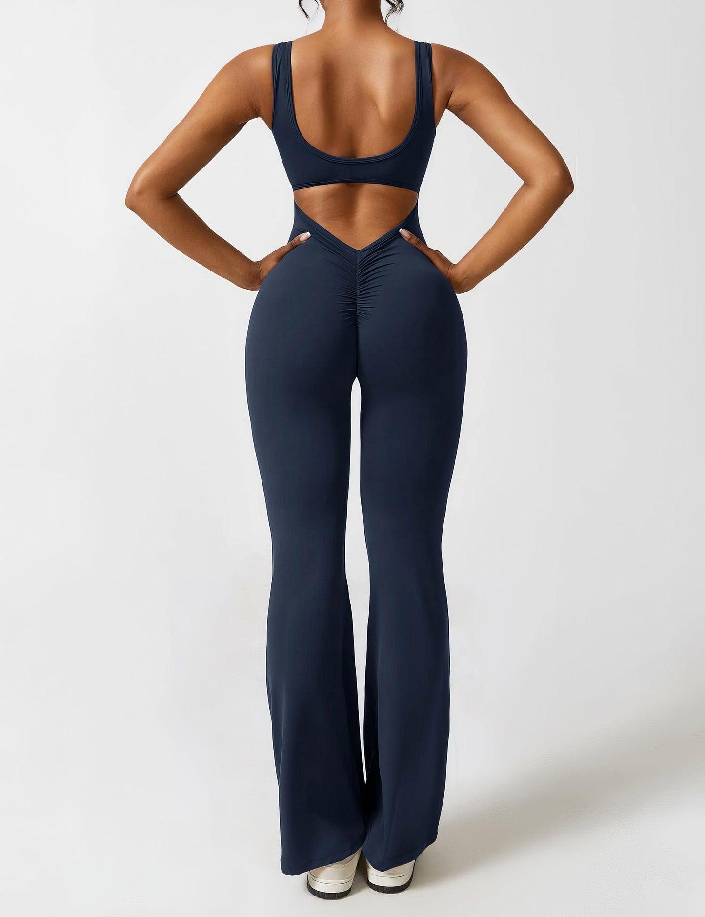Merche Jumpsuit mit V-förmigem Rücken