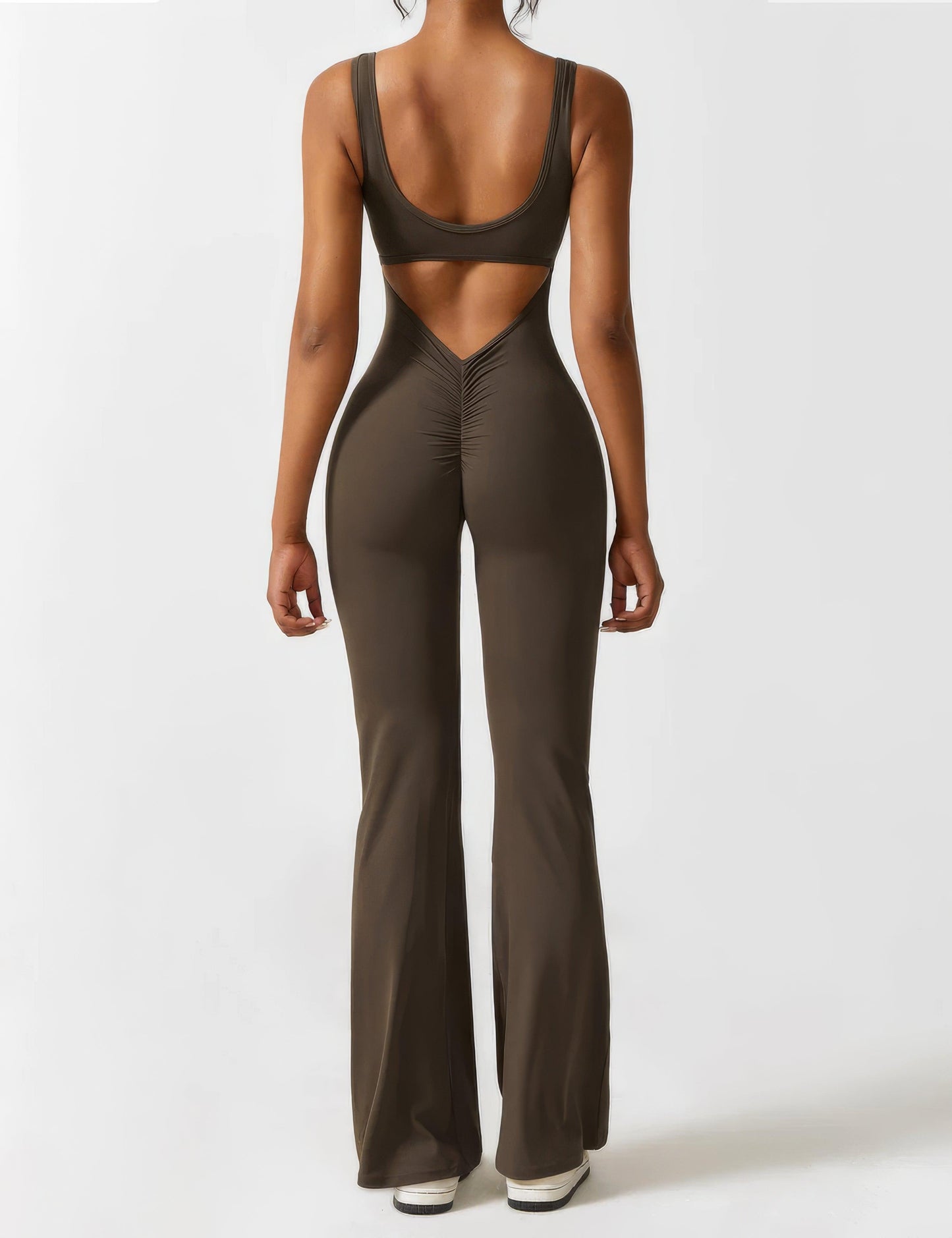Merche Jumpsuit mit V-förmigem Rücken