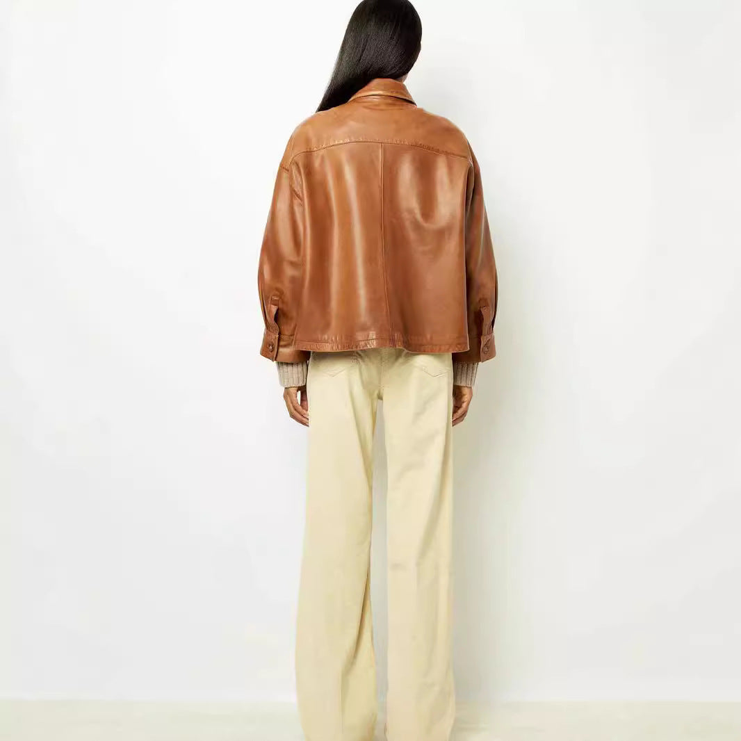 WW | Weinlese Lederjacke