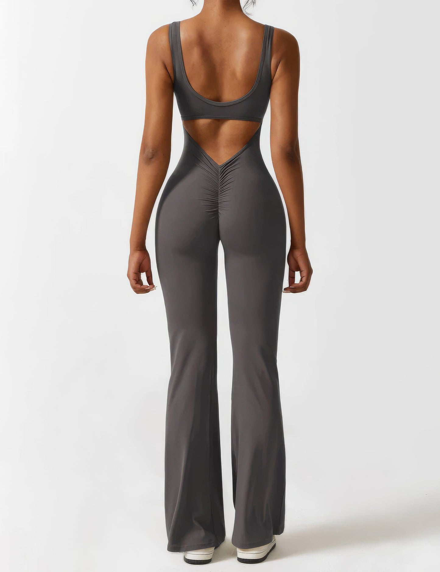 Merche Jumpsuit mit V-förmigem Rücken