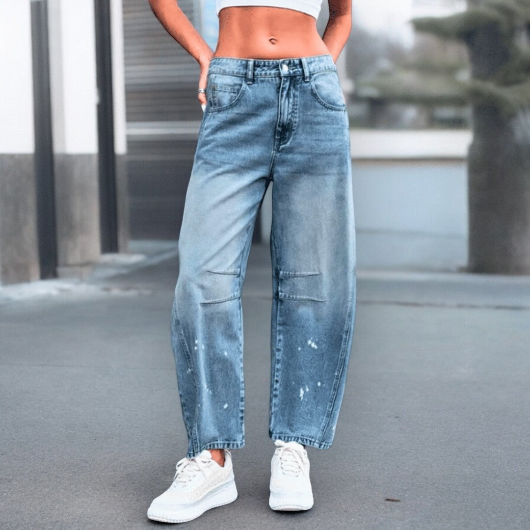 WW | Weinlese Wash Jeans Relaxed Fit & Luxe Weiches Denim Für Jeden Tag