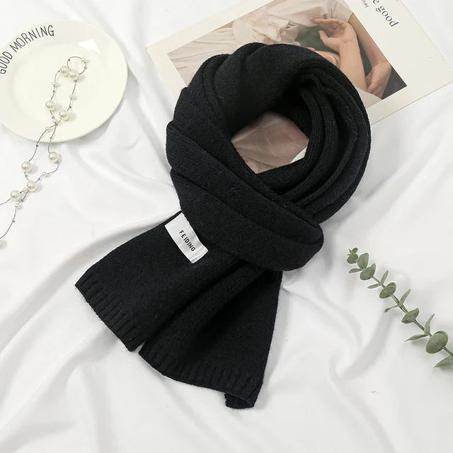 Damen Schal aus Kaschmir in einfarbig - Winter Schal für Damen