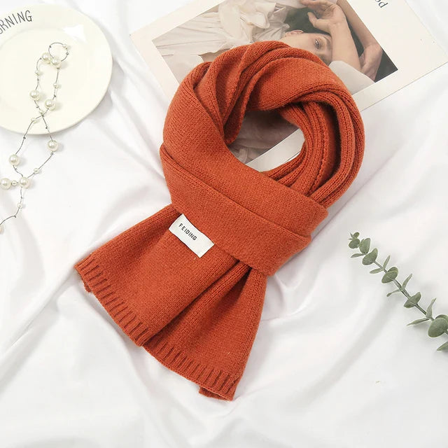 Damen Schal aus Kaschmir in einfarbig - Winter Schal für Damen