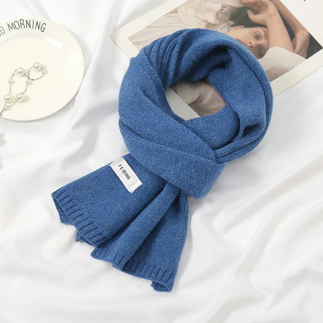Damen Schal aus Kaschmir in einfarbig - Winter Schal für Damen