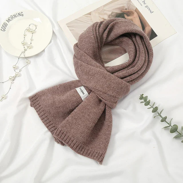 Damen Schal aus Kaschmir in einfarbig - Winter Schal für Damen