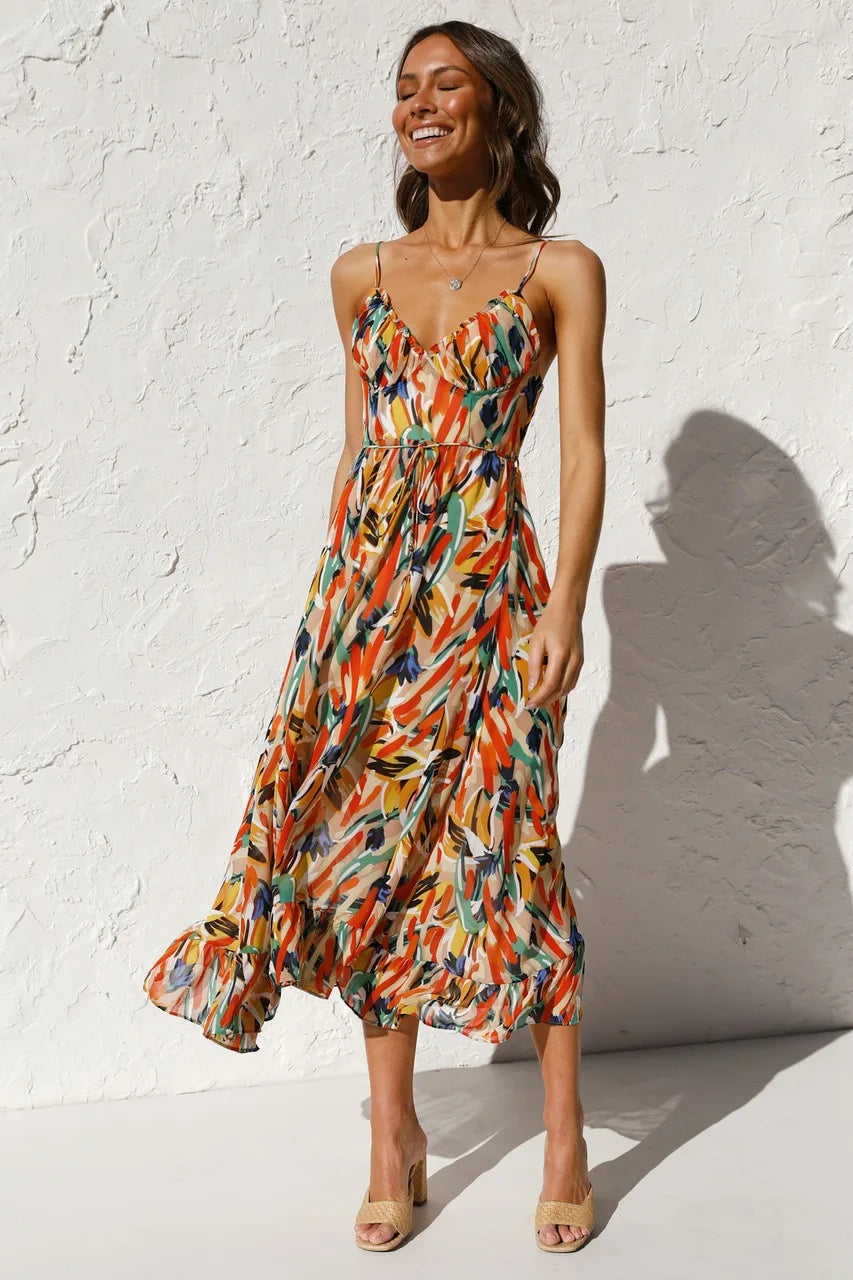 Buntes Kleid