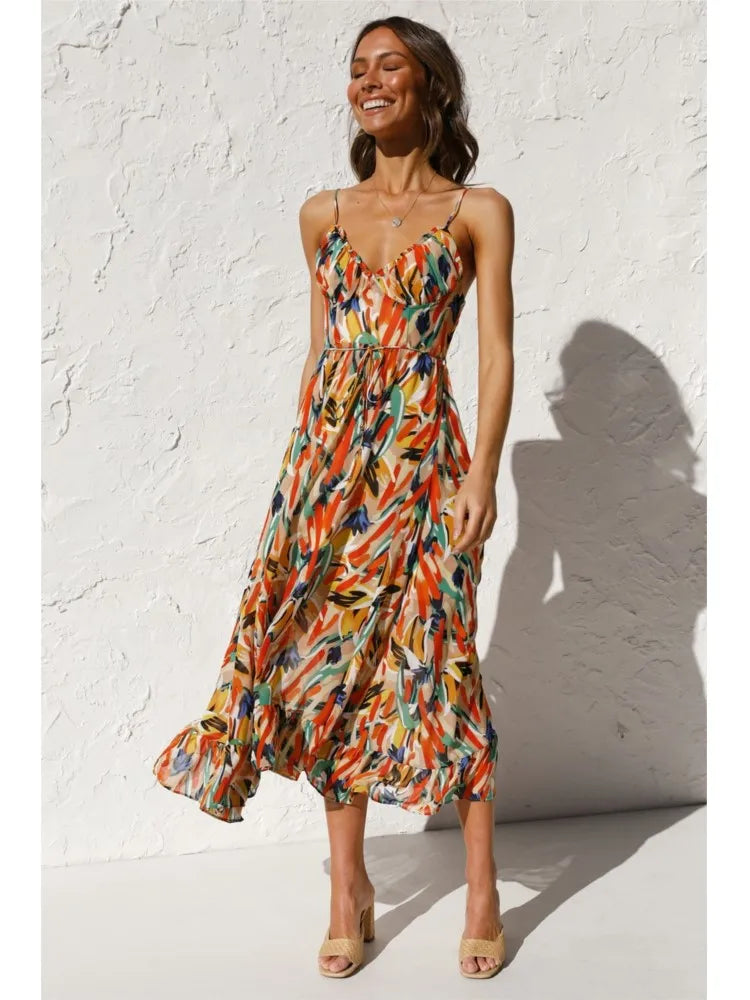 Buntes Kleid