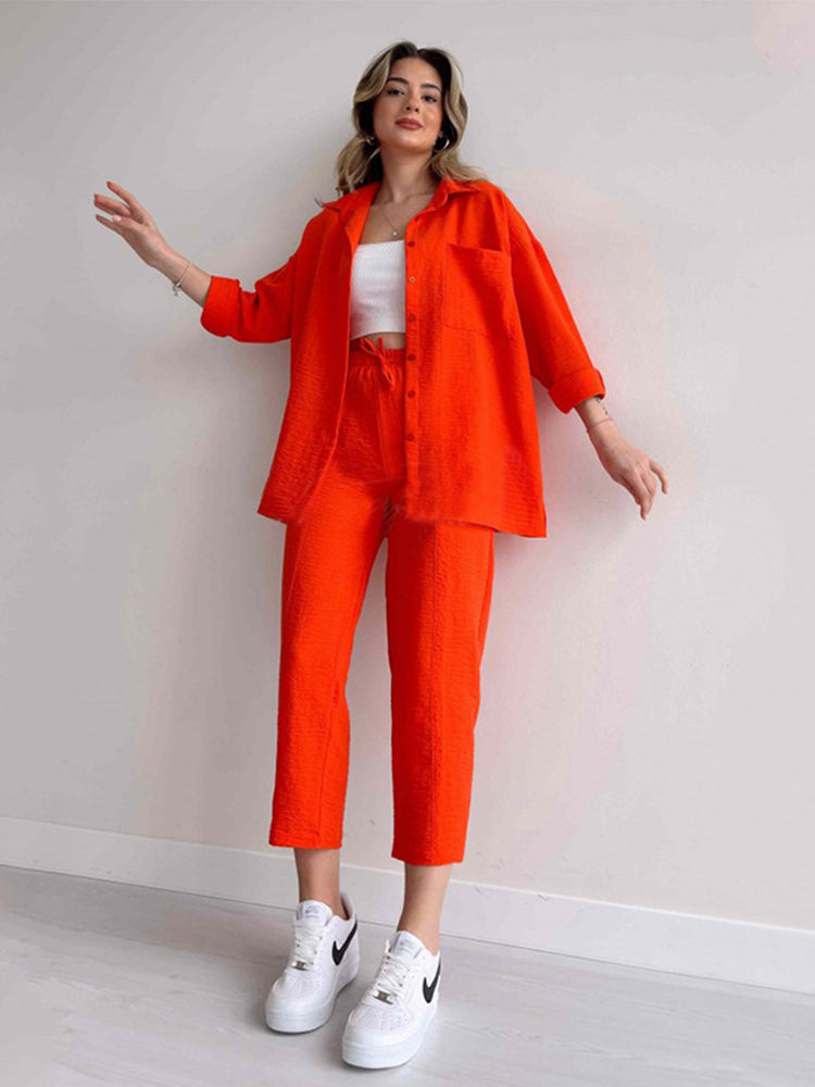Merche Streetwear Hüft Set mit Kordelzug für sommerliche Stimmung