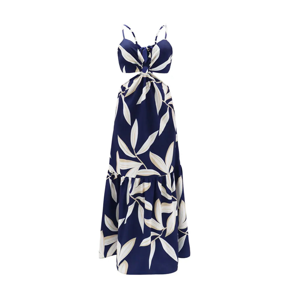 Böhmisches Kleid mit Spaghettiträgern