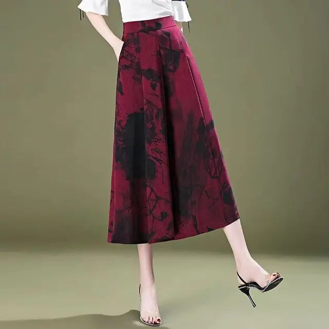 Merche - Hosen - Polyester, Elegant, Gerade, Locker - Sommer