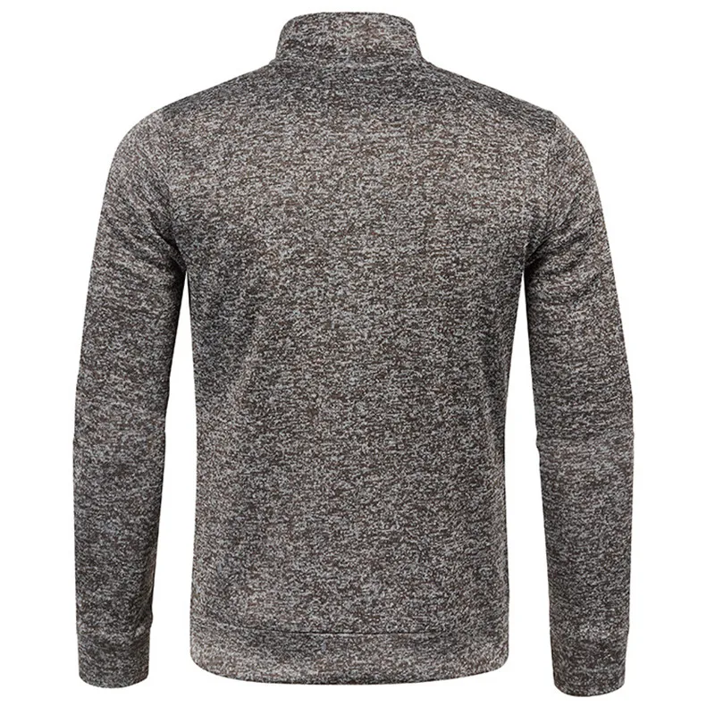 WW | Zeitloser Pullover Mit Reißverschluss Herren Weich & Komfortabel