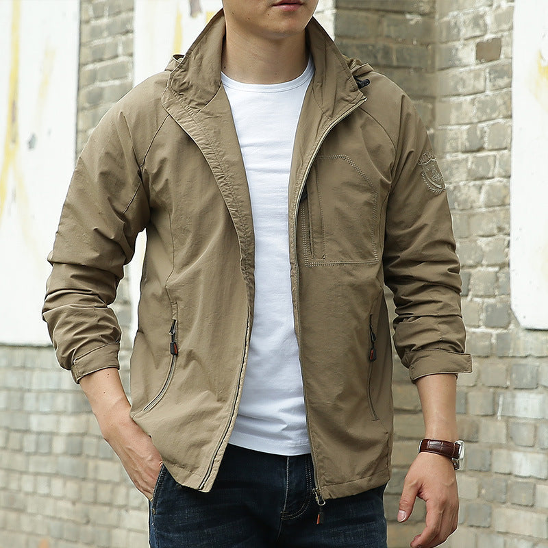 WW | Wasserdichte Herren Outdoor Jacke