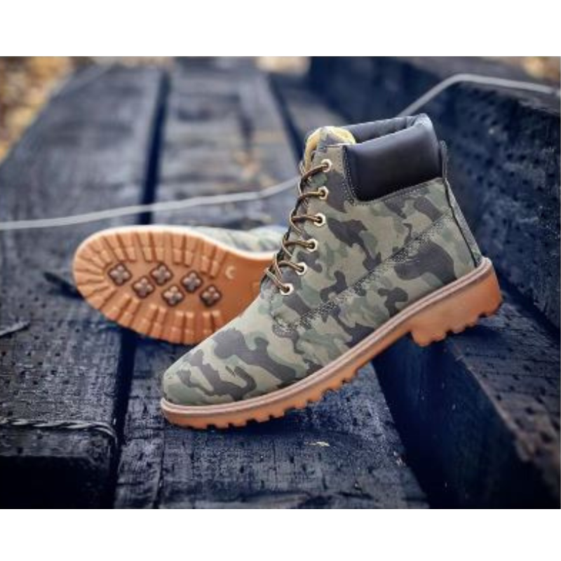 WW | Wasserdichte Herrenschuhe Stiefel Mit Robuster Profilsohle