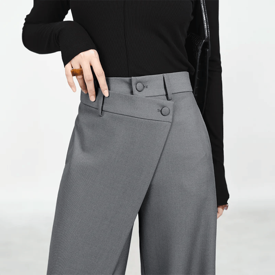 WW | Weite Bein Hose Asymmetrisch & Luxuriöse Weite Beine Von Isabella Vionnet