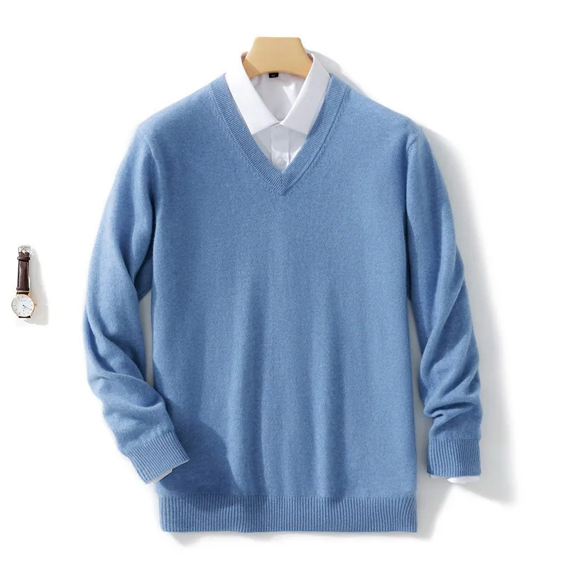 WW | Wollpullover Herren Eleganter Rundhals Pullover Für Alltag & Büro