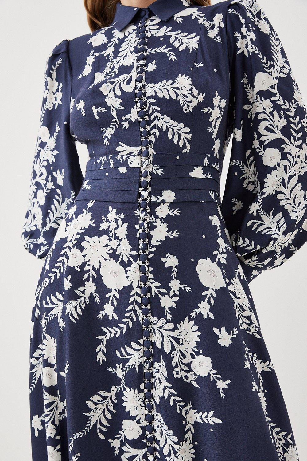Die Schönheit der Herbst Maxi Kleid