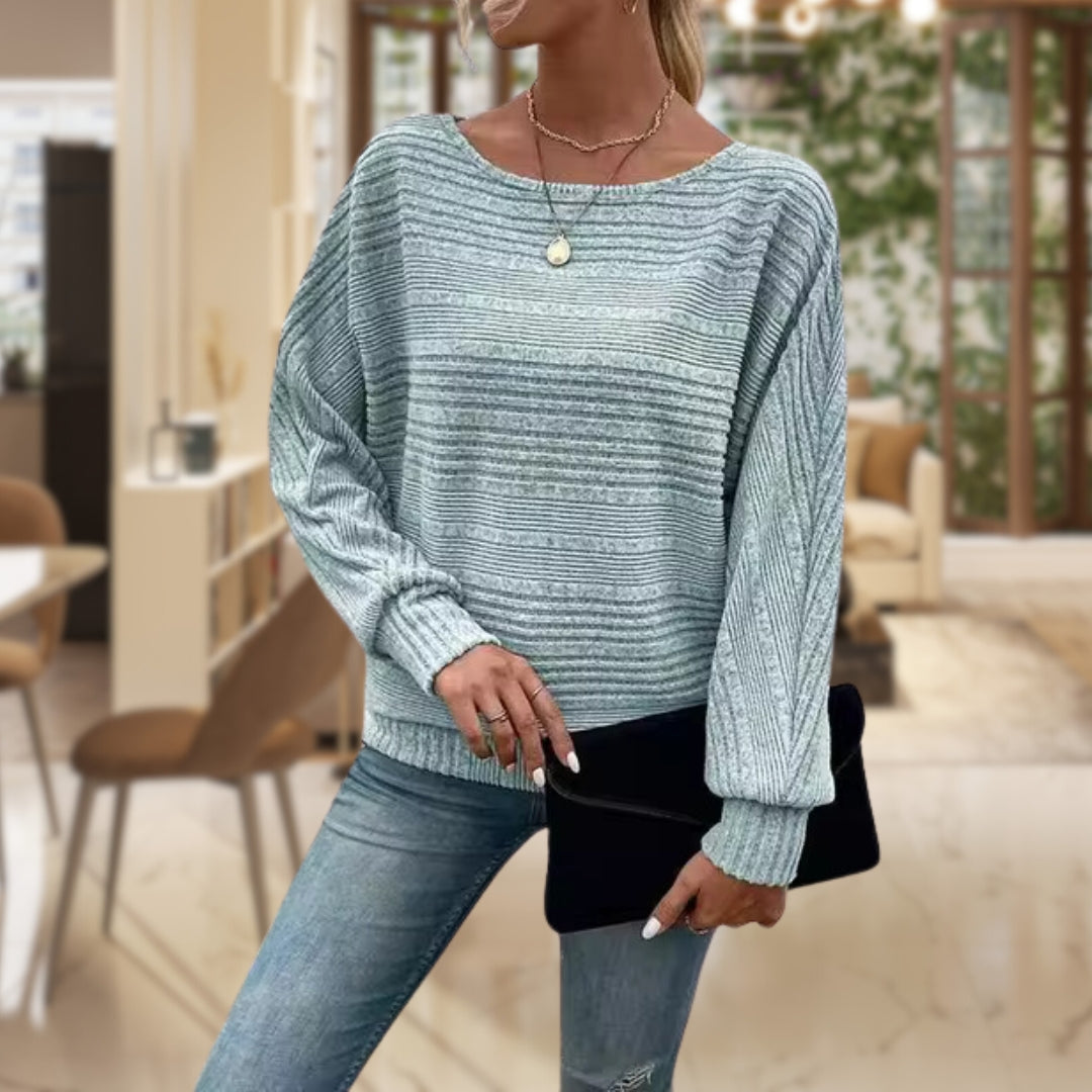 WW | Zeitloser Struktur Pullover Für Damen