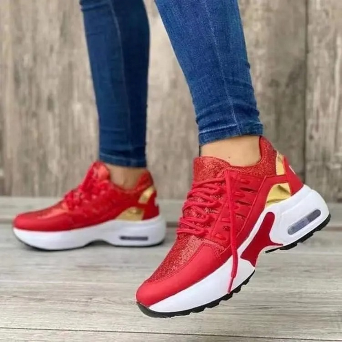 WW | Weiße Leder Schnürschuhe Bequeme Damenschuhe