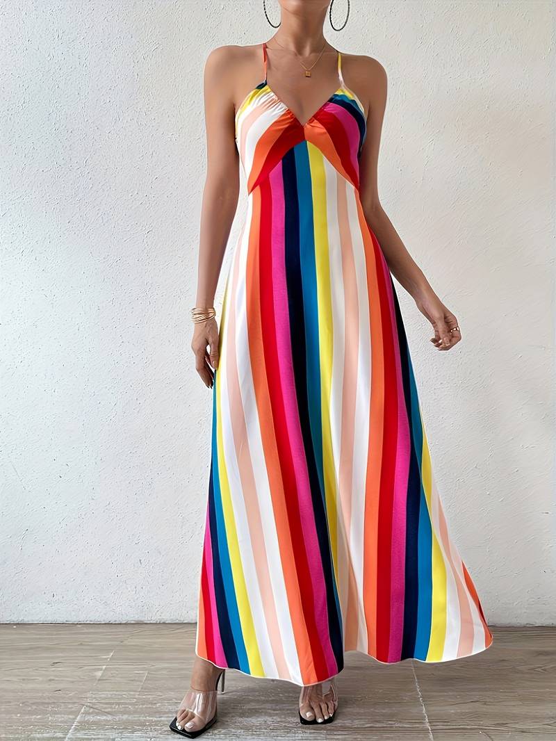 – cami-kleid mit tribal-print