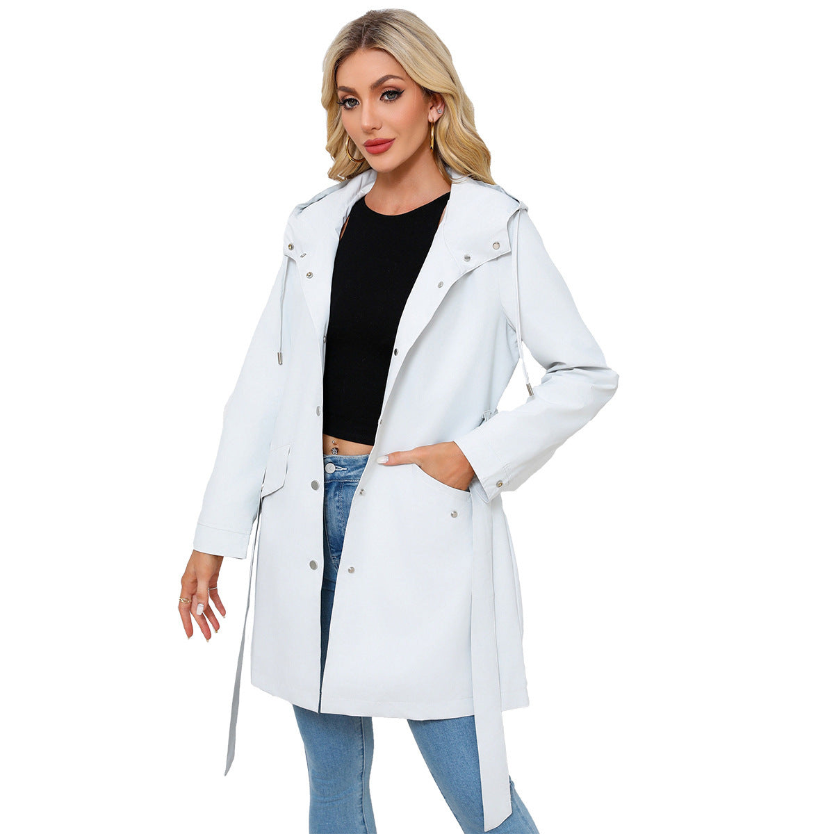 WW | Wasserdichter Trenchcoat