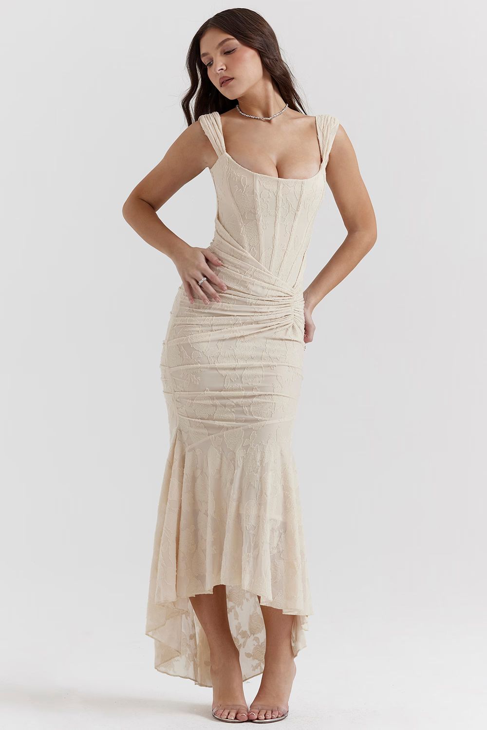 WW | Zauberhaftes Kleid Mit Floraler Eleganz