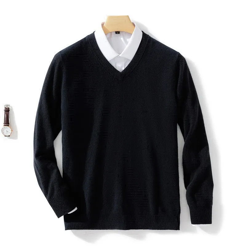 WW | Wollpullover Herren Eleganter Rundhals Pullover Für Alltag & Büro